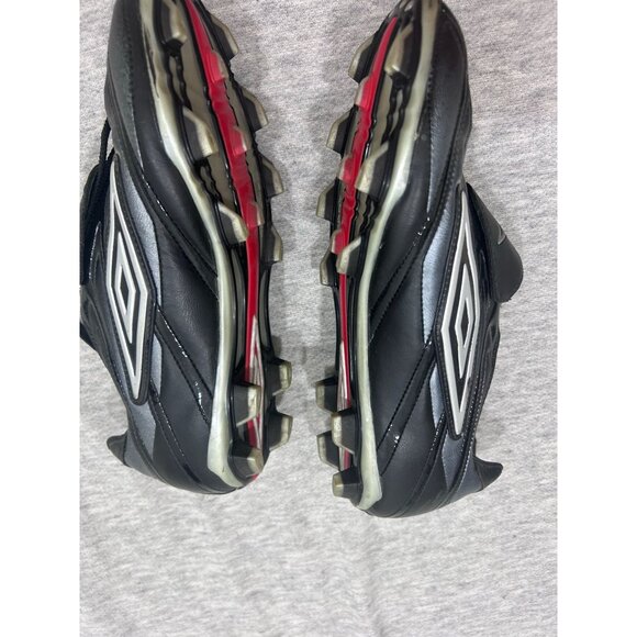 Umbro X-600-A Football Boots Size 8 With Stud Fastener Black - Picture 8 of 11